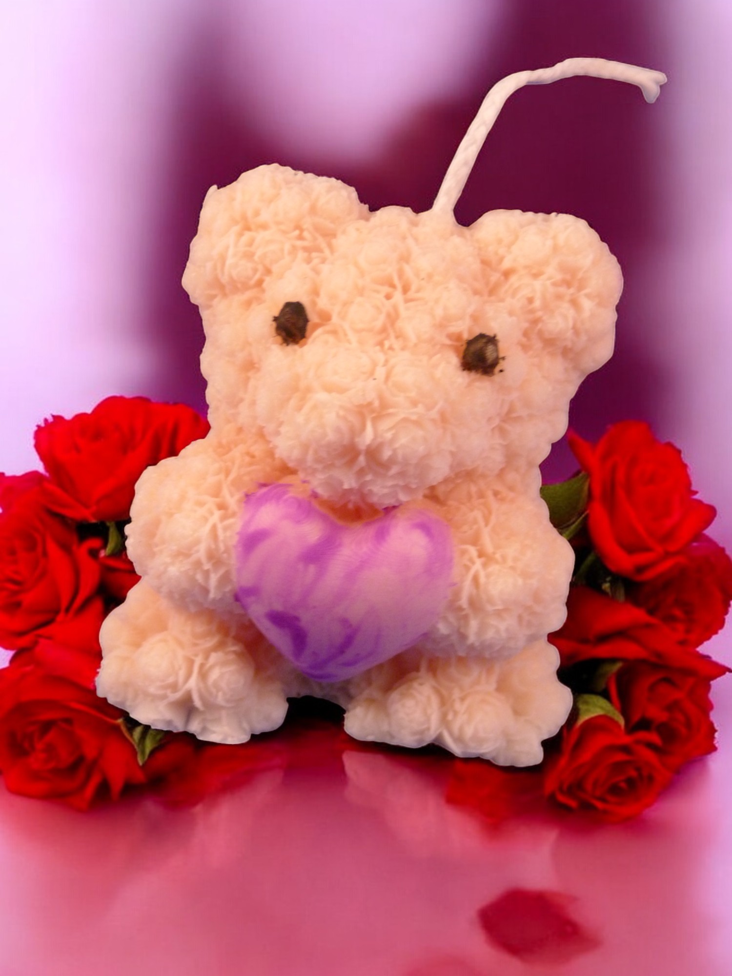 Rozen Beertje Kaars (image for) Rozen Beertje Kaars